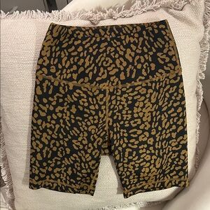Tan + Lines SPORTS I BY SIVAN AYLA Leopard Print Women's Shorts